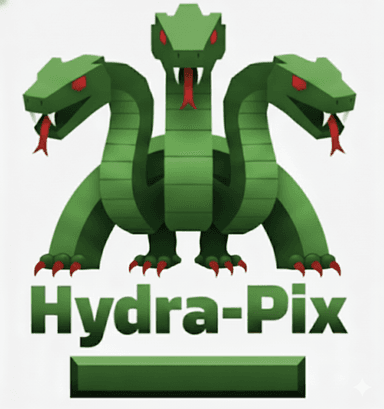 Hydra-Pix 3D Logo
